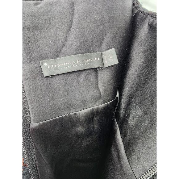 Donna Karan Collection Black Wool Blend Skirt Women's Size 4 - Picture 3 of 9